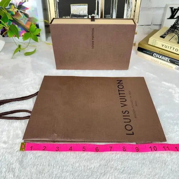 SOLD Louis Vuitton Box, Dust Bag and Shopping Bag for long wallet Gift Set LIKE - Picture 6 of 9